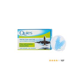Quies air travel ear plugs