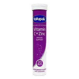 valupak-effervescent-vitamin-c-and-zinc-immune-support-20-tablets