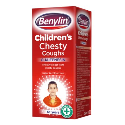 Benylin chesty children 6plus